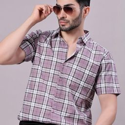 V-Mart Men Checked Casual Shirt-image-68