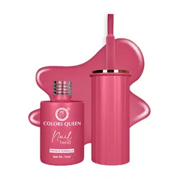 Colors Queen Nail Trend French Polish - 13 ml - Rubine Red-image-35