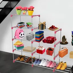Decent Hut 12 Shelves Portable Shoe Rack-image-8