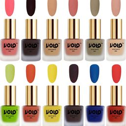 VOLO Set of 12 Velvet Matte Nail Polish - 8 ml Each-55