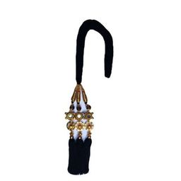 HAVEREAM Embellished Punjabi Parranda Tassel Accessory-image-22