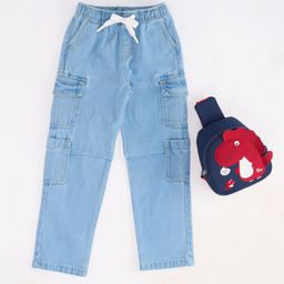 Pantaloons Junior Girls Low Distress Jeans-image-28