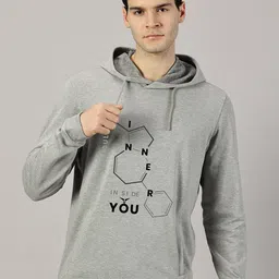 LEON Men Printed Hooded Sweatshirt-image-33