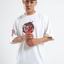 THE BEETEL HOUSE Men Printed Drop-Shoulder Sleeves Applique T-shirt-picture-25
