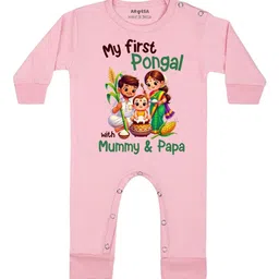 Arvesa My First Pongal Printed Bodysuit-27