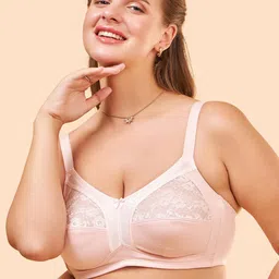 Enamor Floral Full Coverage Non Padded Bra-46