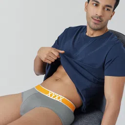 XYXX Men Solid Volt IntelliSoft Modal Briefs image 5