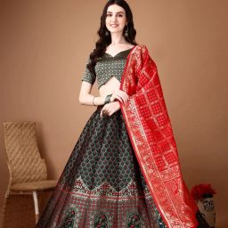 Embellished Semi Stitched Lehenga Choli-image-57
