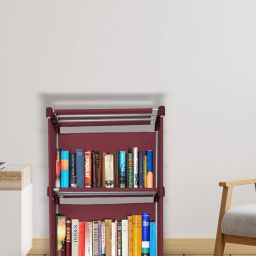 Metal Open Book Shelf-3