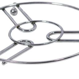 Heavy Duty Stainless Steel Trivet and Steaming Rack for Pressure Cookers polished Trivet-2
