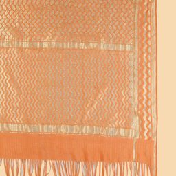 Dupatta Bazaar Ethnic Motifs Woven Design Dupatta with Zari image 5