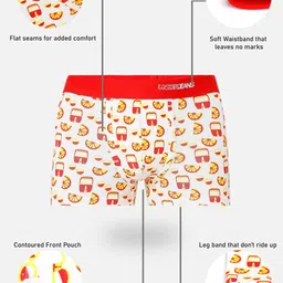 UnderJeans by Spykar Pack Of 2 Outer Elastic Trunk image 5