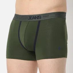 UnderJeans by Spykar Pack Of 2 Outer Elastic Trunk image 2