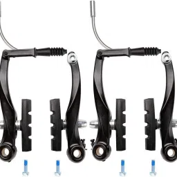 Cycle power brake set (V brake) for 24 & 26 inches cycles Bicycle Brake Disk-image-62