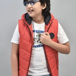 Crimsoune Club Boys Hooded Lightweight Padded Jacket-image-86