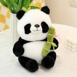 msy Panda Plush with Bamboo, Soft Panda- 35 cm image 2