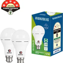 Combo of 2 – Auto-On Emergency Bulbs 12W 3 hrs Bulb Emergency Light-image-90