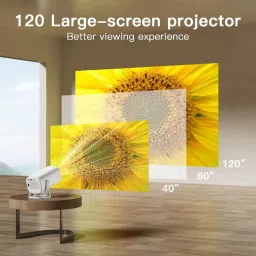 Maizic Smarthome Android 11.0 Smart Projector, 1080P & 4K Support, 2X Brighter, 2.4G & 5G Wifi (8400 lm / 1 Speaker / Wireless / Remote Controller) Portable Projector image 3