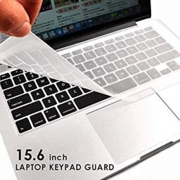Tech-X Transparent Universal Silicone Keyboard Protector for All Laptop 15.6 inch Laptop Keyboard Skin image 3
