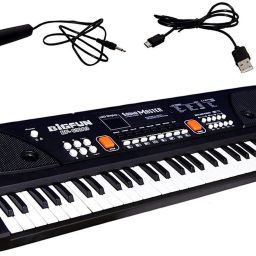 Keyboard with Microphone for 4-15 Years Old Girls Boys Birthday Gift Item Kids Keyboard Piano 37 Keys Music Piano Keyboard for Girls Boys Beginners Analog Portable Keyboard-5