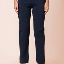 Ruby Women Smart Straight Fit Trousers-95