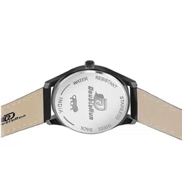 DOUBLERUN Men Dial & Leather Bracelet Style Straps Analogue Multi Function Watch image 2