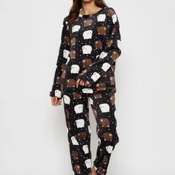 Camey Women Printed Night suit-picture-19