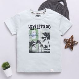 Happy Faces Kids Boys Graphic Printed Pure Cotton T-Shirt-image-87
