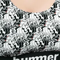bummer Abstract Bra Full Coverage image 3