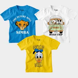 BonOrganik Boys 3 Printed Pockets T-shirt-picture-28