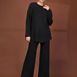 Mafadeny Embroidered Round Neck Tunic With Trouser-picture-20