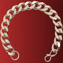 Dynamic Retail Global Men Silver-Plated Link Bracelet-image-70