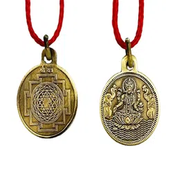 numeroastro Unisex Gold-Toned Brass Pendant-picture-30