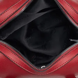 Forever Glam by Pantaloons Colourblocked PU Structured Handheld Bag image 5