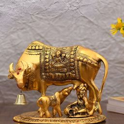 Aura Gold-Toned Idol Showpiece-image-54