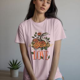 GRACE & JACK Women Graphic Printed Round Neck Cotton T-shirt-image-84