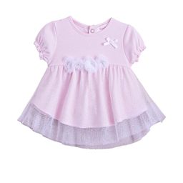 Hopscotch Floral Whisper Tulle Cotton Dress-picture-10