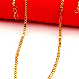 Nawab Collection Men Brass Gold-Plated Chain-image-18