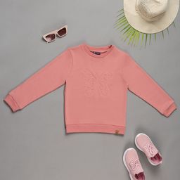 Purple United Kids Girls Pullover Sweatshirt-image-82