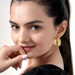 SWASHAA Contemporary Studs Earrings-2