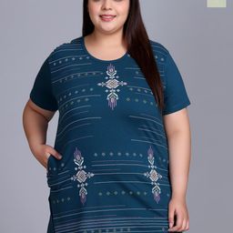 IN Love Pack of 2 Printed Cotton Lounge T-Shirts-image-81