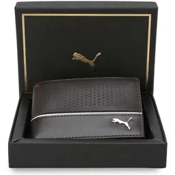 Puma Core Textured Leather Two Fold Wallet-22