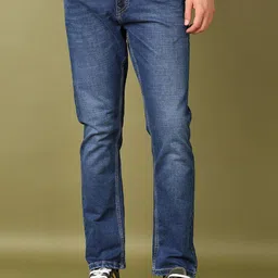 V-Mart Men Slim Fit Light Fade Stretchable Jeans-picture-49