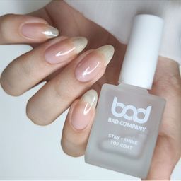 BAD COMPANY Stay + Shine Long Lasting Nail Polish - 10 ml - Top Coat-29