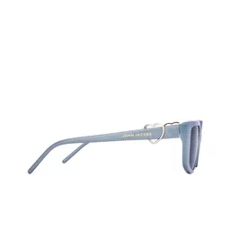 John Jacobs Unisex Rectangle Sunglasses with UV Protected Lens image 3
