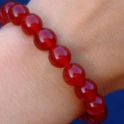 Divine souvenirs Unisex Artificial Beaded Elasticated Bracelet-image-62