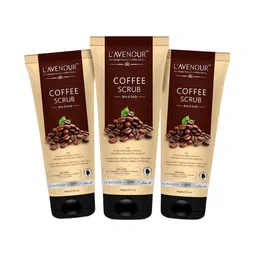 L'AVENOUR Set Of 3 Coffee Scrub for Face & Body With Shea Butter & Almond Oil - 100 g Each-10