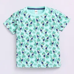 LITTLE NINJA Boys Printed Applique T-shirt-image-35
