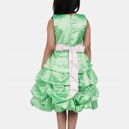 Shahina Fashion Girls Satin Layered Party Dress-image-74