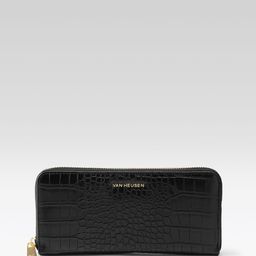 Van Heusen Women Croc Textured Zip Around Wallet-39
